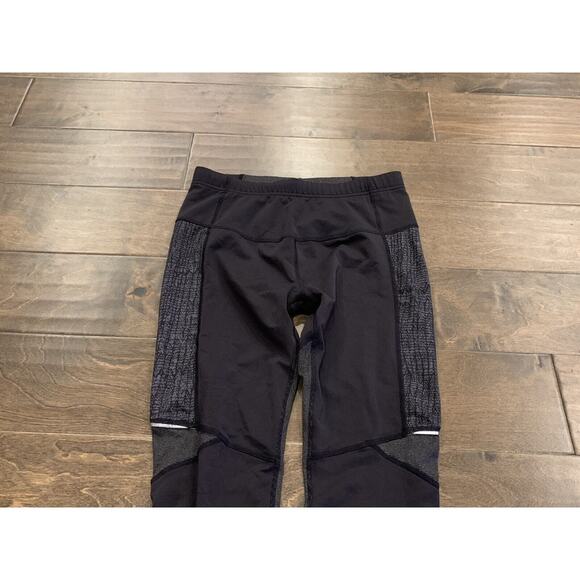 prAna Black Womens Running Jogging Yoga Reflective Pants Size S SMALL - Picture 6 of 10